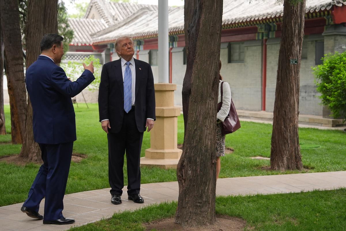 Trump Meets Xi at CCP’s Leadership Compound for Final Day of Summit