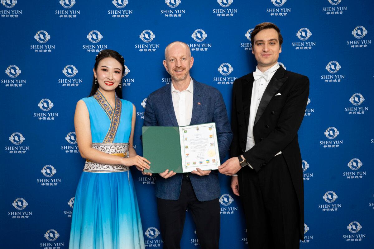 Conservative MP Michael Guglielmin attends a Shen Yun Performance at the Four Seasons Centre for the Performing Arts in Toronto, Ont., on March 28, 2026. (Evan Ning/The Epoch Times)