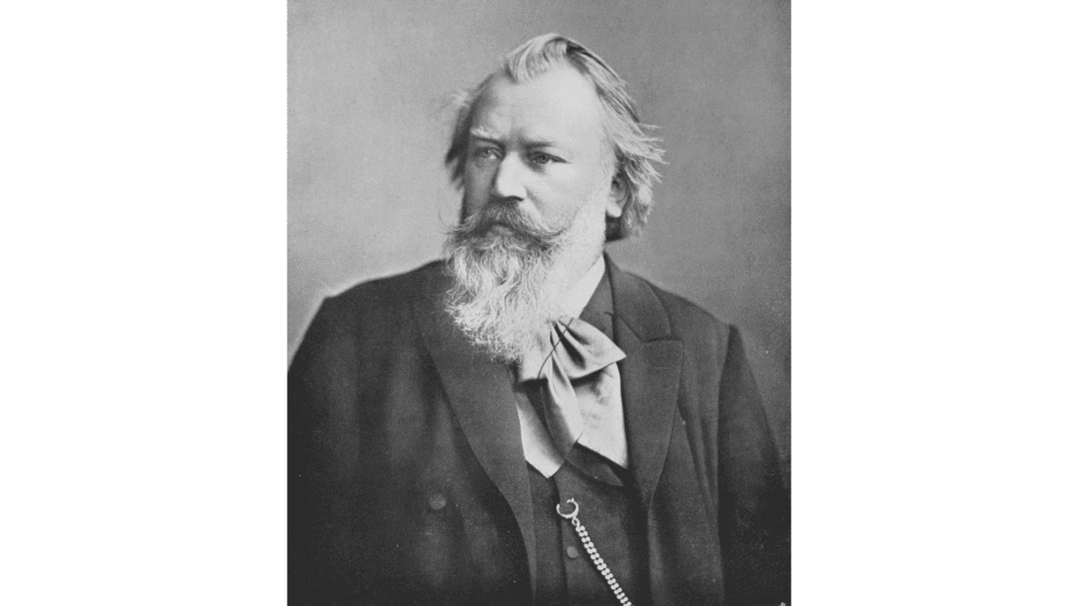 Composer Johannes Brahms in 1897. (Public Domain)