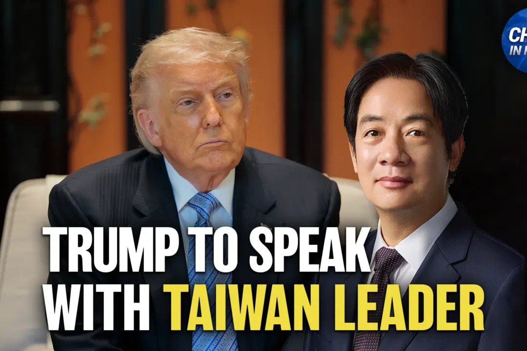 Trump Says He Will Speak With Taiwan’s Leader