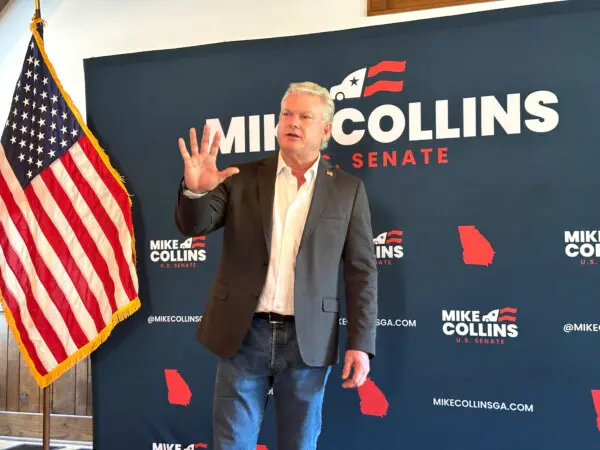 LIVE NOW: Georgia GOP Senate Candidate Mike Collins Holds Runoff Election Night Party
