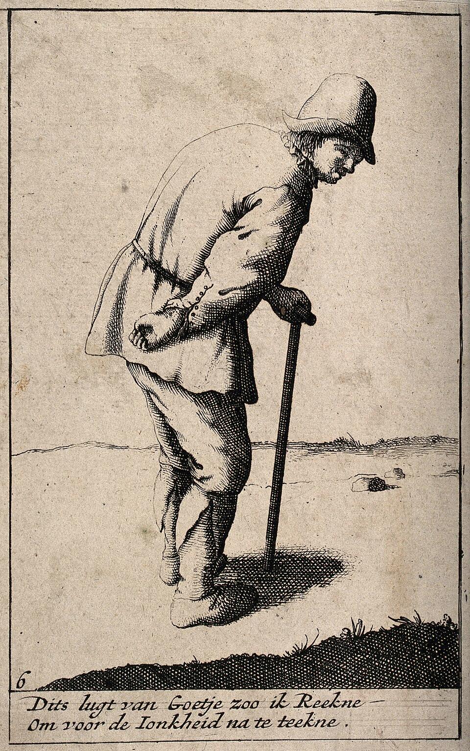 The little gray-clad man waits by the roadside, confusing and delaying Gaspar. (<a href="https://commons.wikimedia.org/wiki/User:F%C3%A6">Fæ</a>/<a href="https://creativecommons.org/licenses/by/4.0/deed.en">CC BY-SA 4.0</a>)