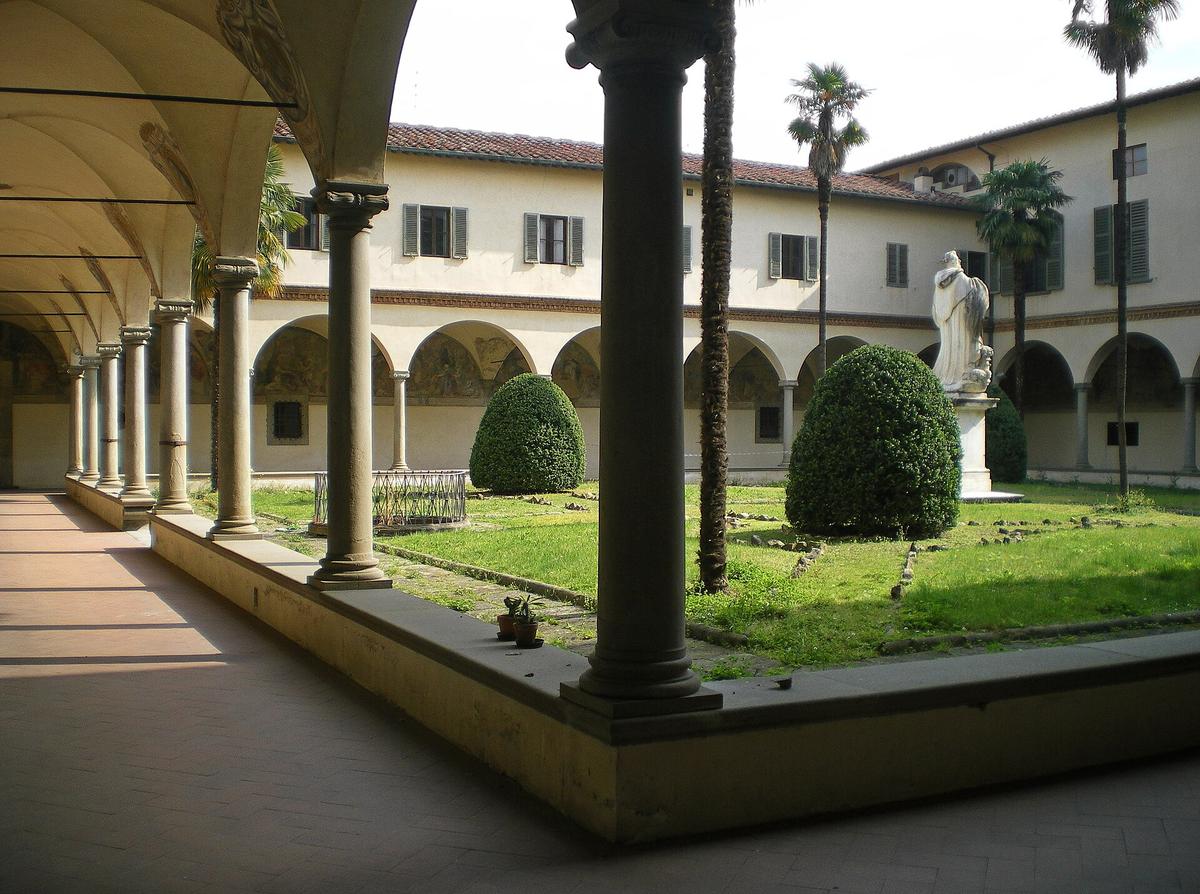 The monastery of San Marco has beautifully appointed arches and columns with a central courtyard. (<a href="https://creativecommons.org/licenses/by/3.0/deed.en">Srecan</a>/<a href="https://creativecommons.org/licenses/by/3.0/deed.en">CC BY 3.0</a>)