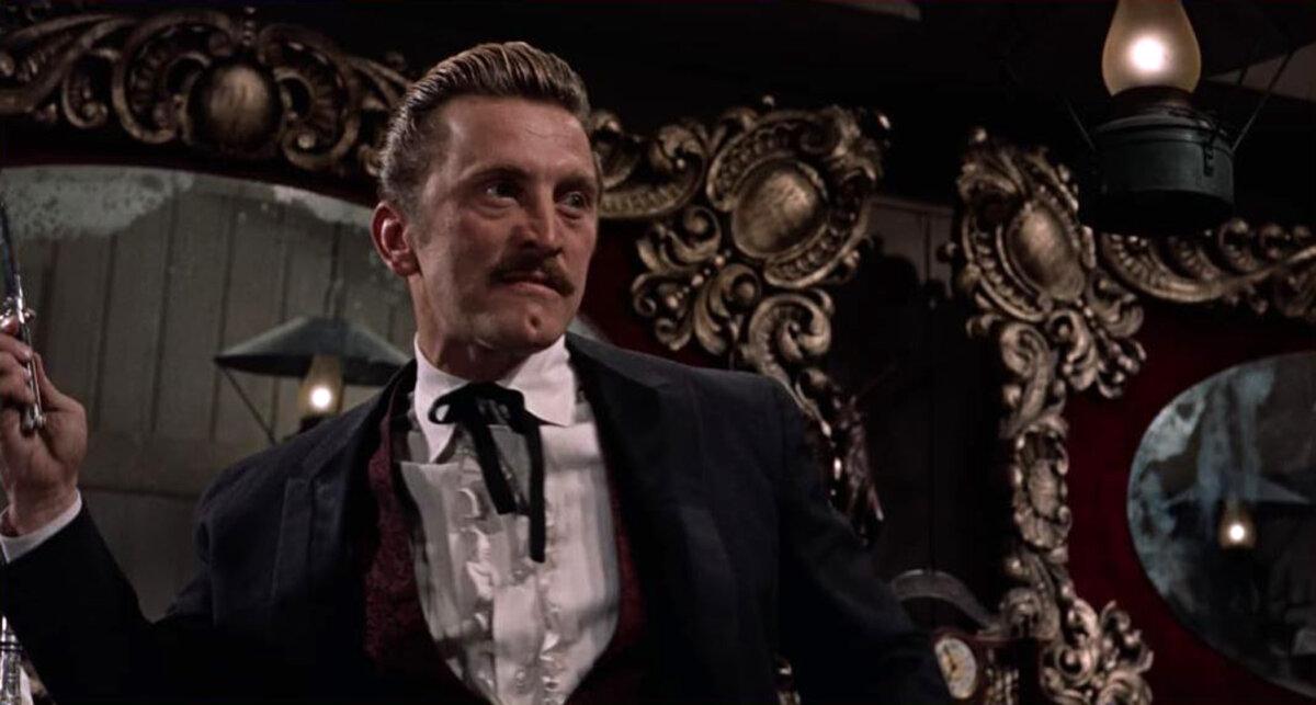 Doc Holliday (Kirk Douglas), in “Gunfight at the O.K. Corral.” (Paramount Pictures)
