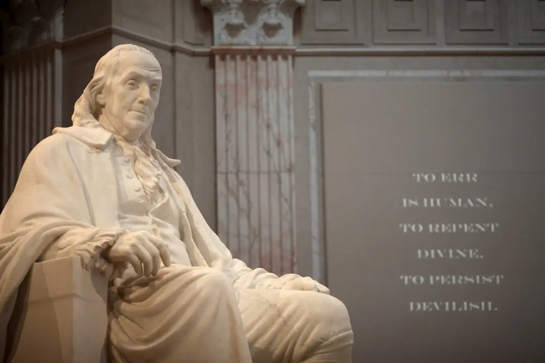 ‘Air Baths’ and Virtue Calendars: The Eccentric Success of Benjamin Franklin’s Daily Routine