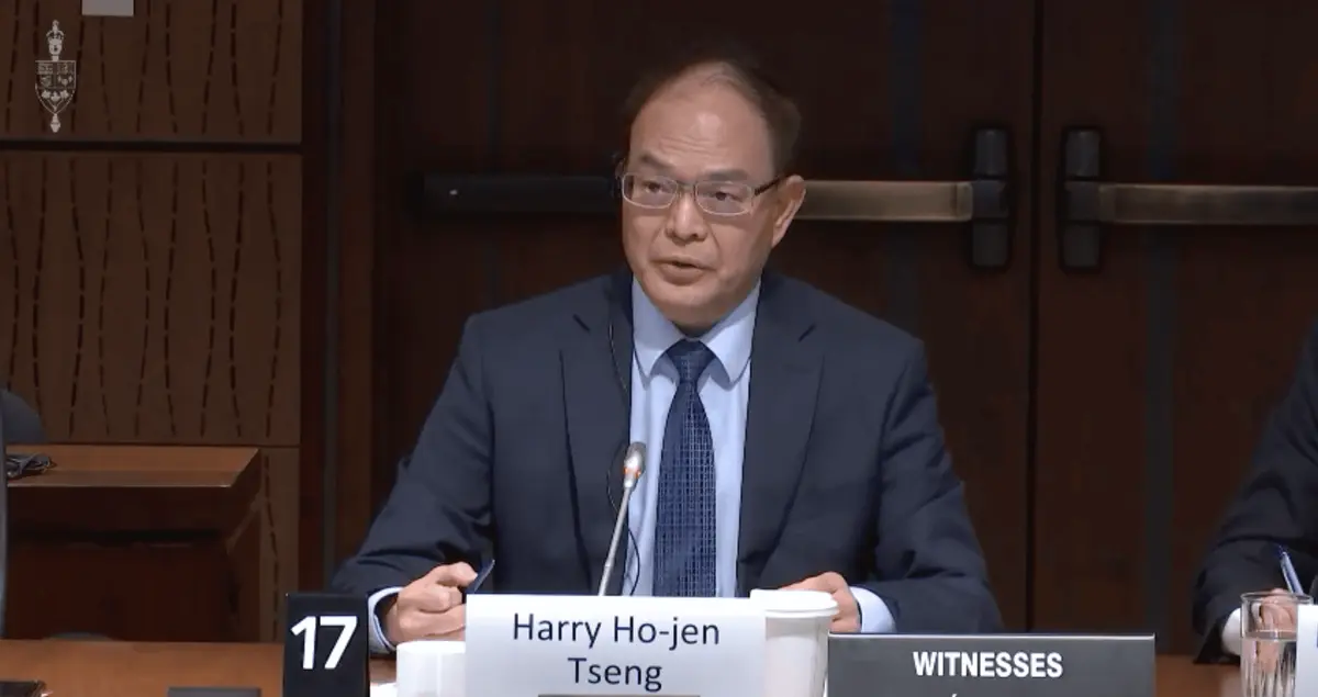 Taiwan Rep Tells MPs Trade With Canada Is ‘Remarkably Low,’ Calls for More Engagement