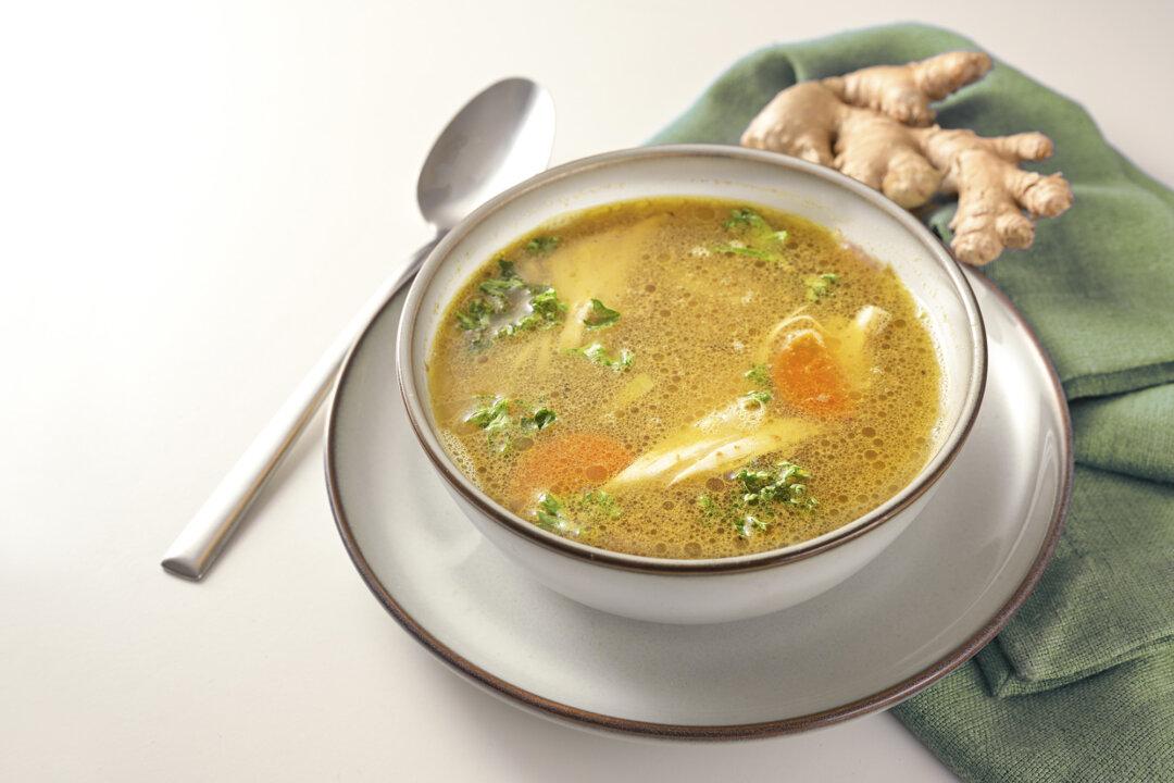 Gut-Healing Ginger, Turmeric, Chicken, and Kale Soup: Boost Your Immunity All Year Long