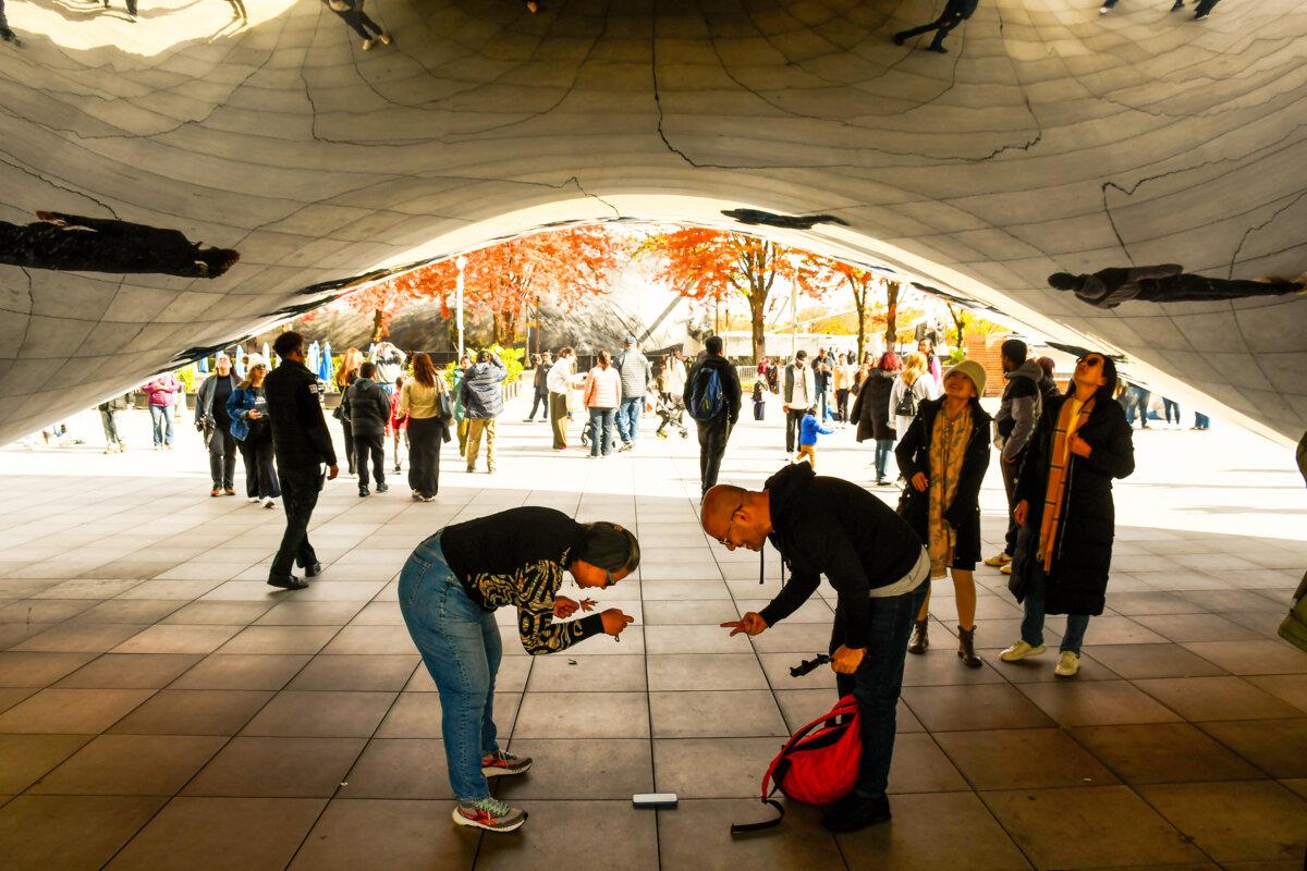 Millennium Park in Chicago, Illinois on Nov. 6, 2025. (Christopher Reynolds/Los Angeles Times/TNS)