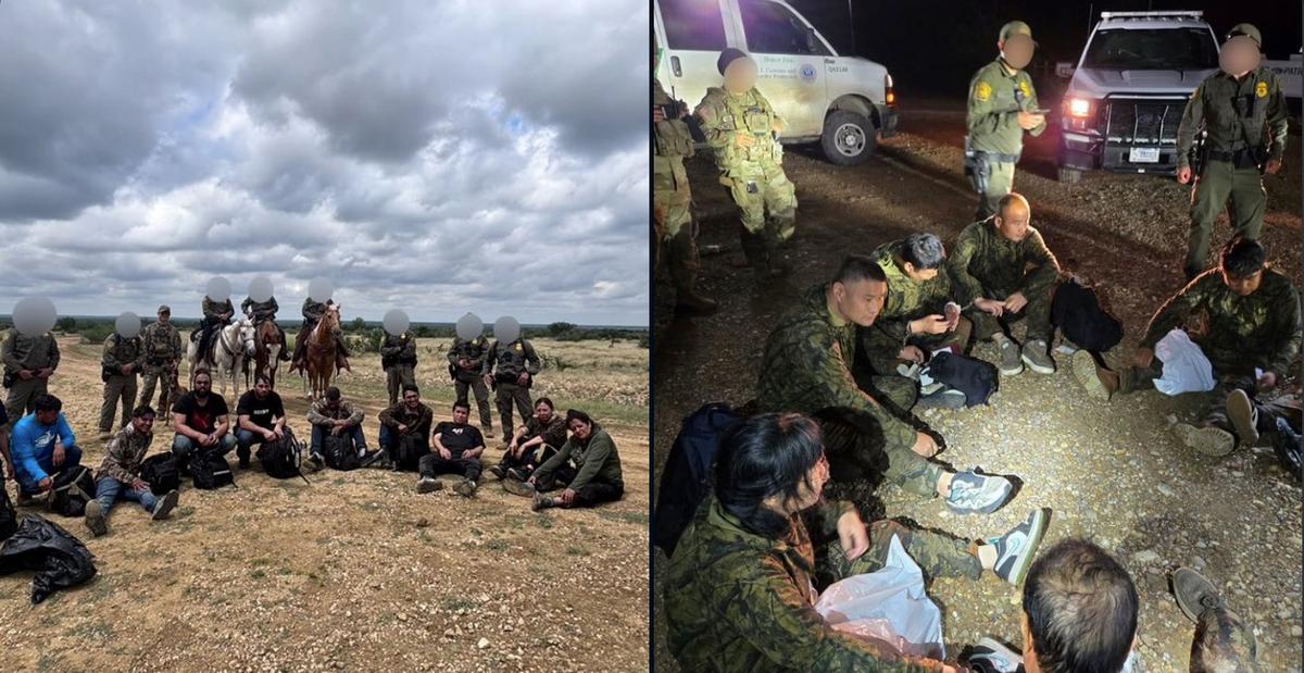 6 Chinese Nationals Arrested by Border Agents Near Eagle Pass
