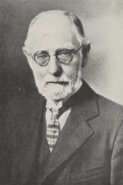 Percy Goetschius in 1934. Frontispiece to Goetschius's last published work, "The Structure of Music." (Public Domain)