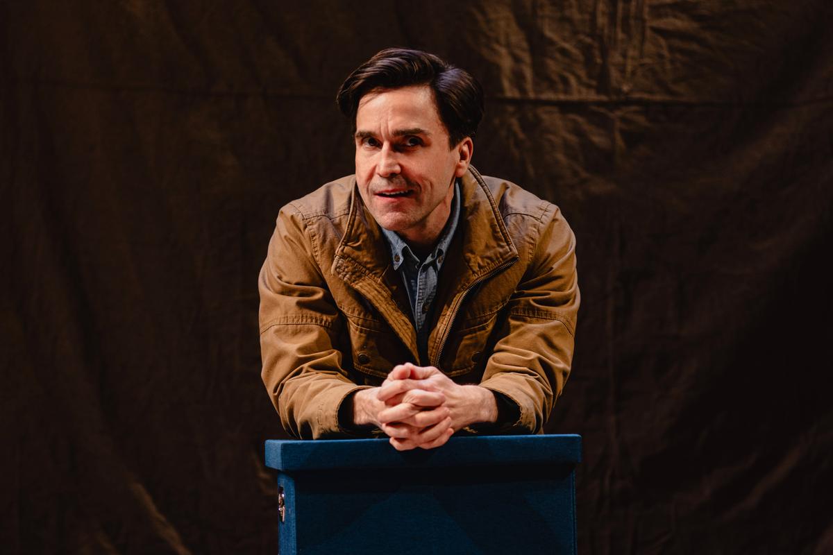 John (Joe Tapper), thinks aloud, in "The Emporium." (Marc J. Franklin)