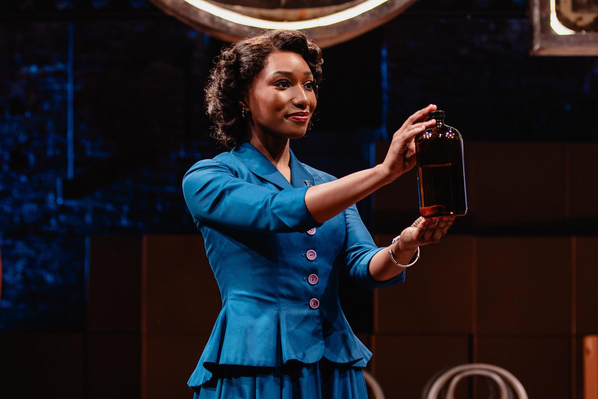 John is in love with Laurencia (Cassie Thompson), in "The Emporium." (Marc J. Franklin)