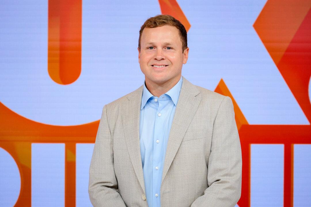 Spencer Pratt visits “Fox & Friends” at Fox News Channel Studios in New York City on May 28, 2026. (Dimitrios Kambouris/Getty Images)