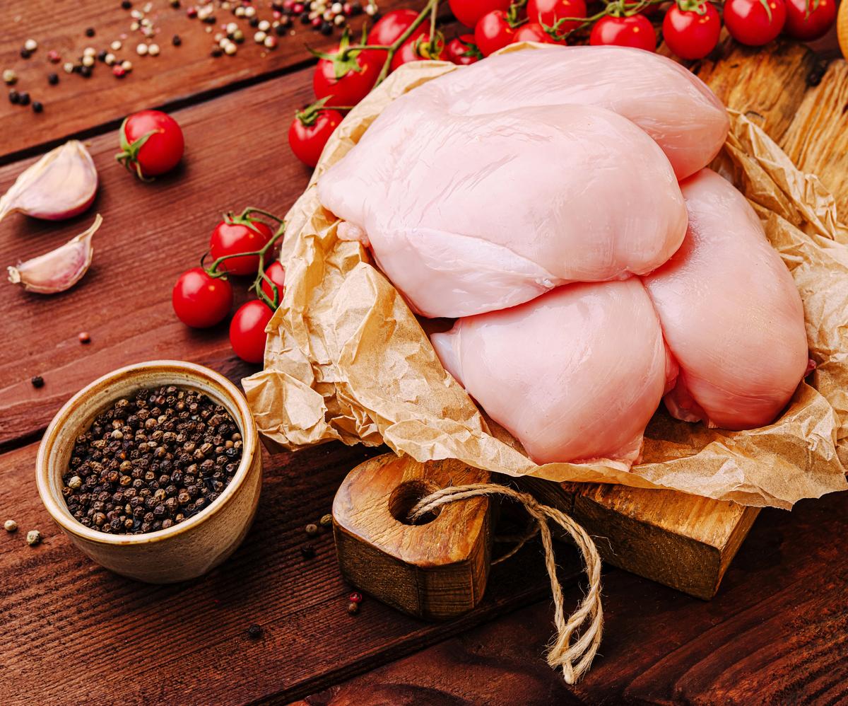 Four Chicken Breasts for Twenty Guests