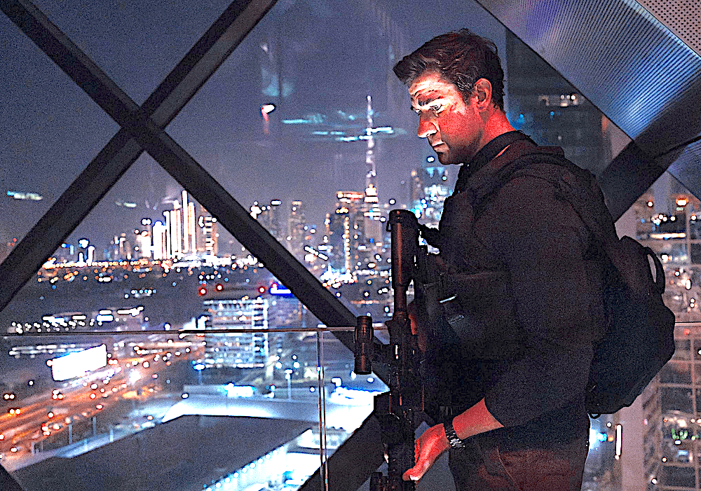 Jack Ryan (John Krasinski), on a mission in Dubai in “Tom Clancy's Jack Ryan: Ghost War.” (Jonny Cournoyer/Prime Video)