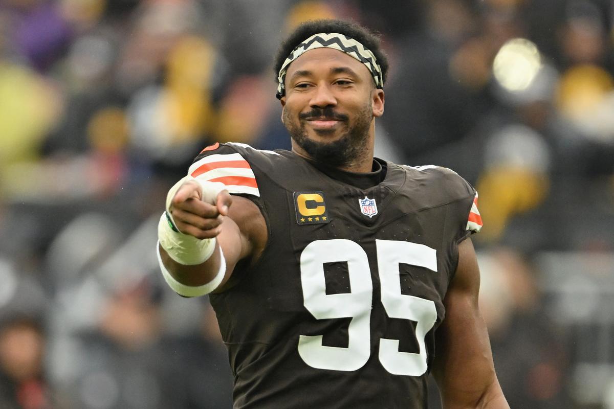 Blockbuster Trade Sends 2-Time DPOY Myles Garrett to Rams