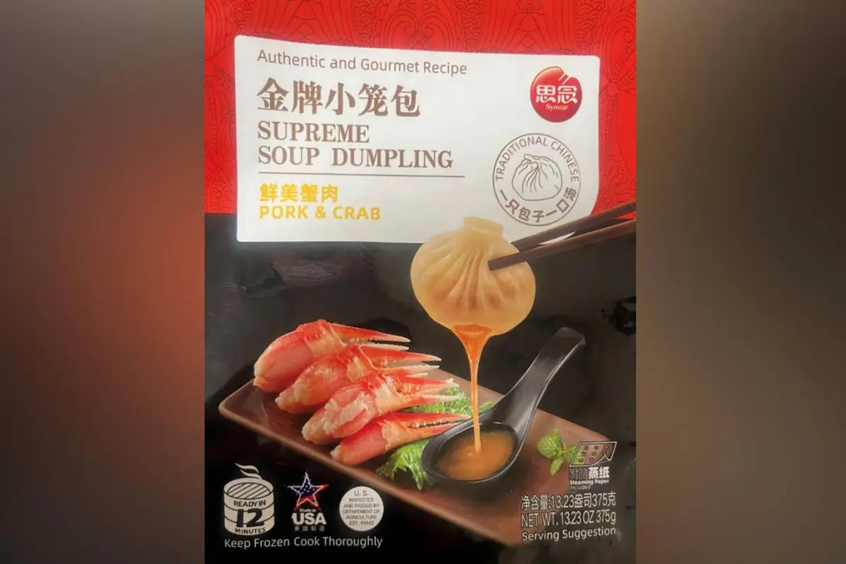 71,603 Pounds of Frozen Pork and Crab Products Recalled