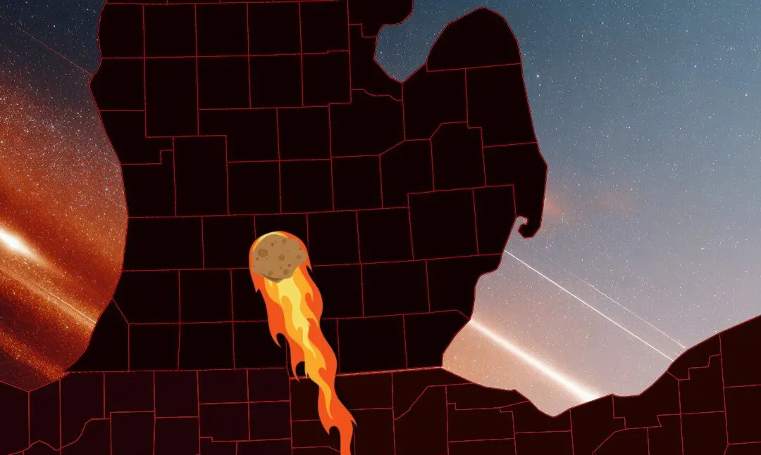 Two Meteors Seen Over Great Lakes, New England: NASA