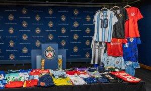Toronto Police Say Seizure of Alleged Counterfeit Soccer Jerseys Is Largest in Canadian History