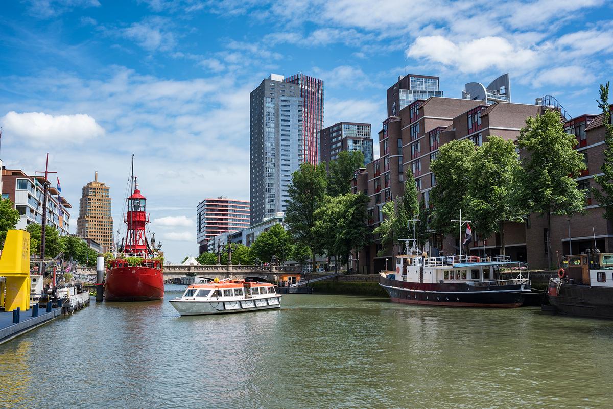 Rotterdam isn't just a tourist city; it's home to the largest port in Europe. (Westend61/Getty Images)