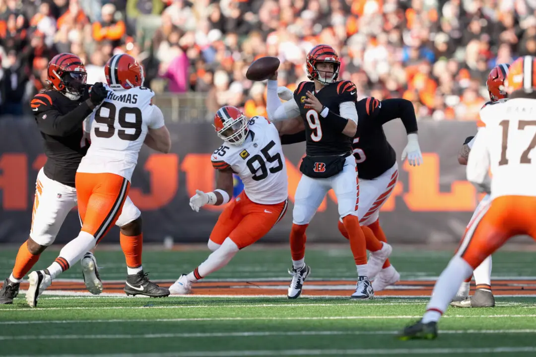 Bengals’ Pass Protectors Breathing Sigh of Relief After Myles Garrett Trade