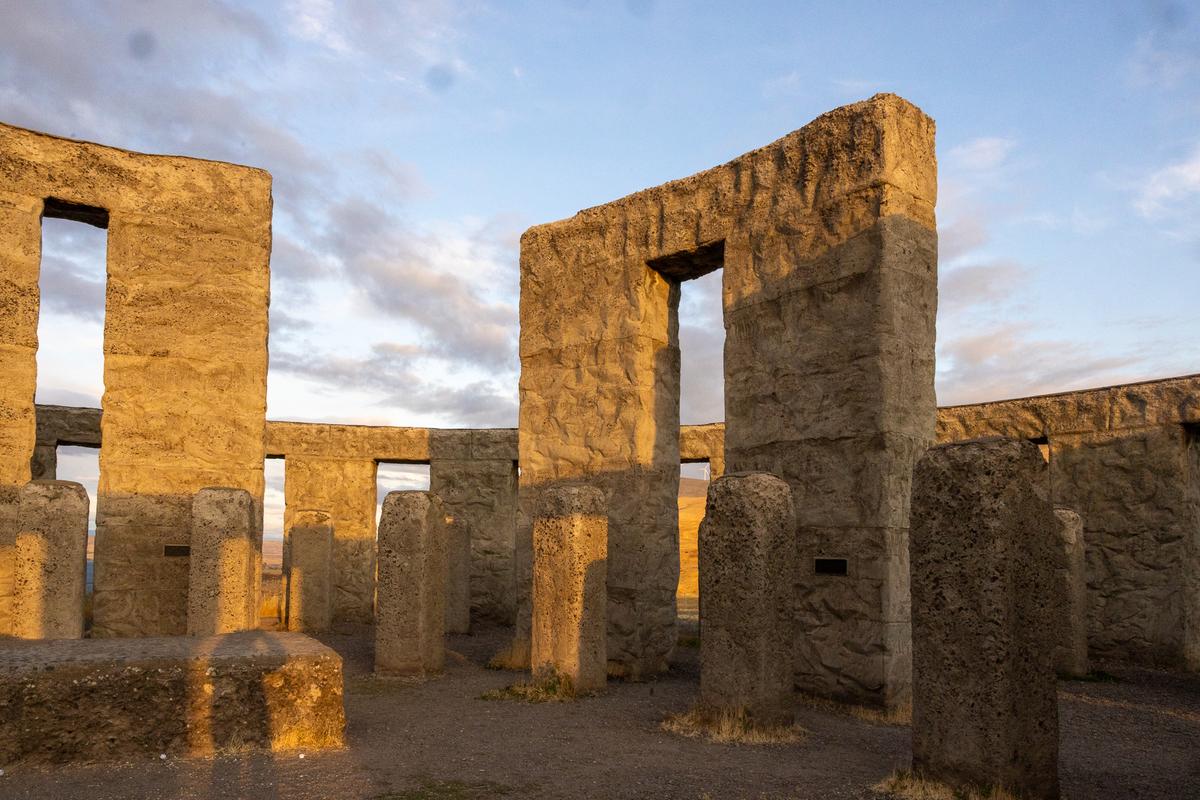 Stonehenge Memorial was constructed by the museum's founder, businessman and philanthropist Samuel Hill, between 1918 and 1929. (Courtesy of Maryhill Museum of Art)