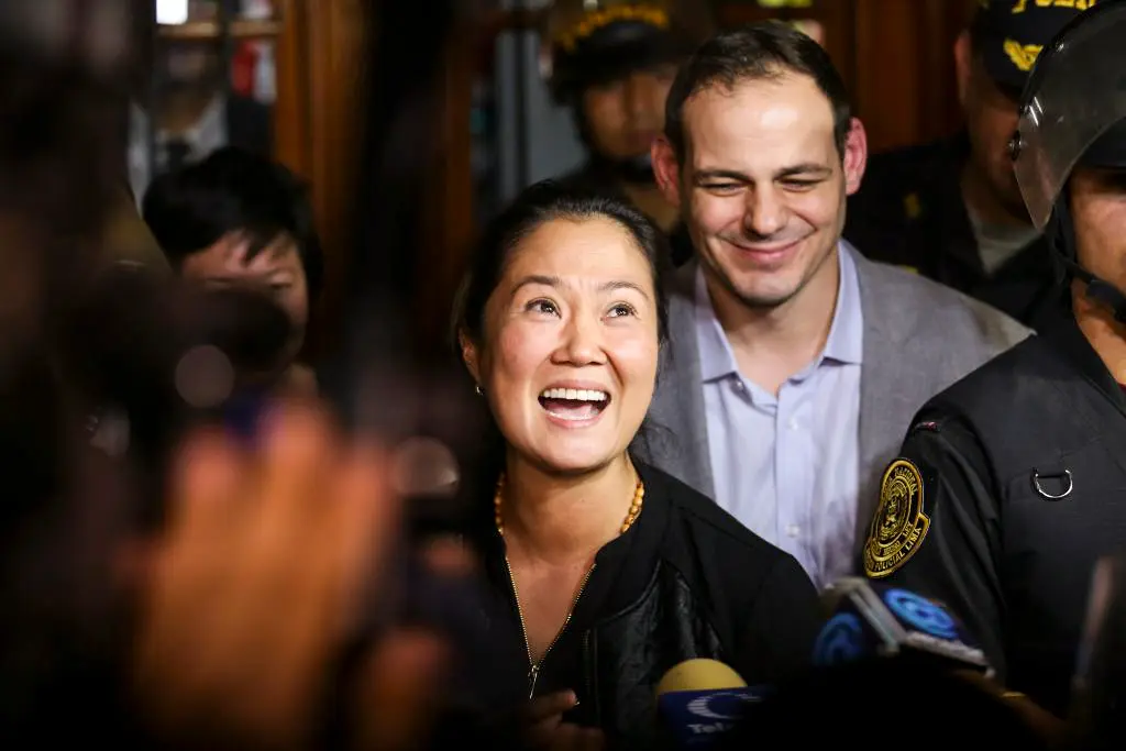 Fujimori Leads Peru Presidential Vote in Tight Race