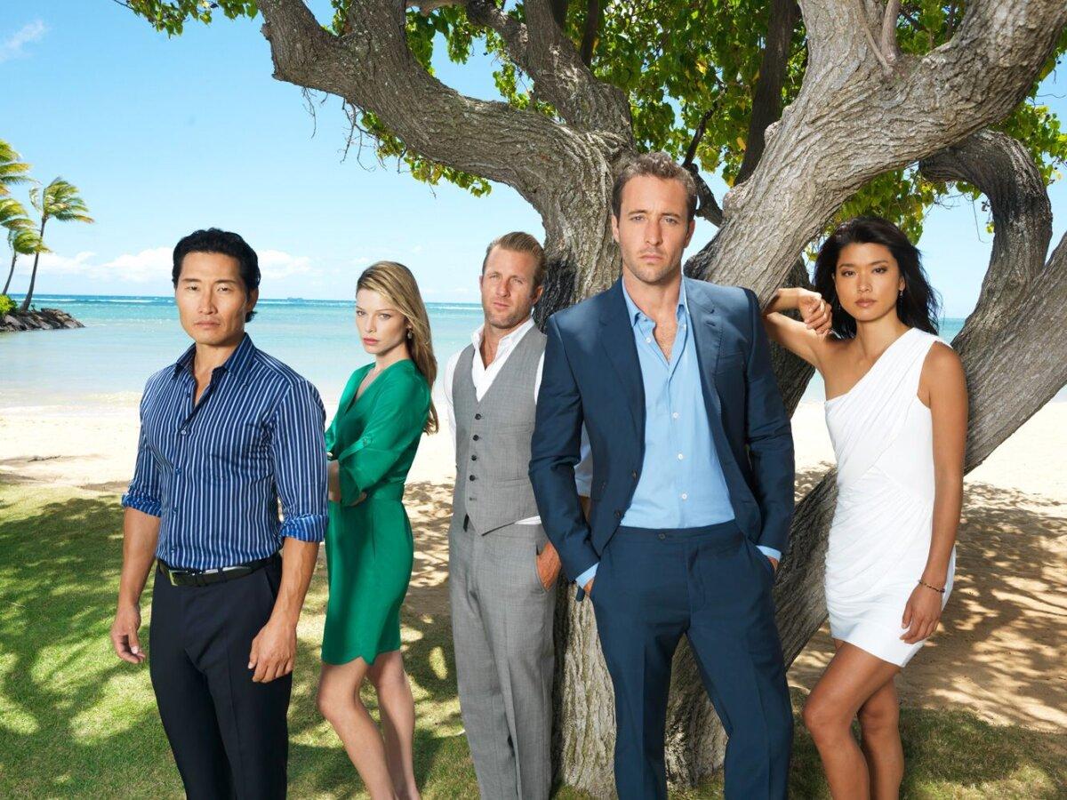 Cast from "Hawai Five-O." (CBS)