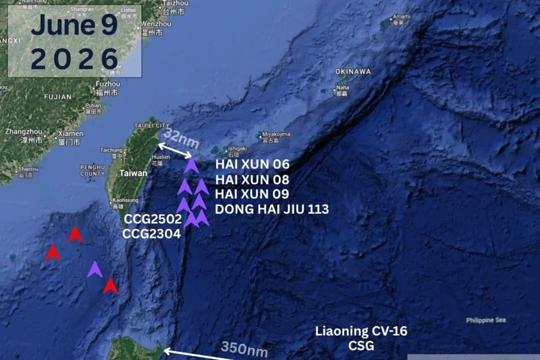 Taiwan Accuses Chinese Vessels of Faking Jurisdiction Near Its Waters