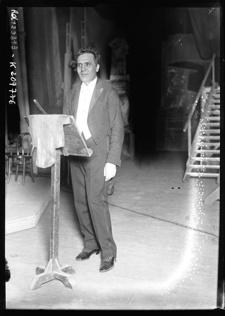 Bruno Walter, German-born conductor, who came to America in 1939. (Public Domain)