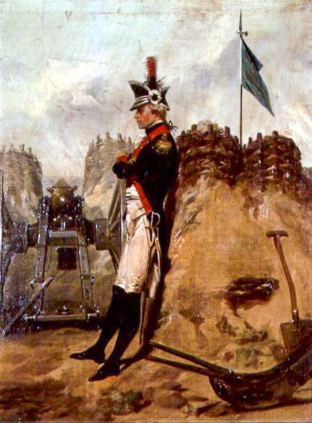 Hamilton, frustrated by his lack of a field command and troubled by Washington’s handling of the Maj. John André case, resigned after being rebuked for a brief delay. (Alonzo Chappel/Public Domain)