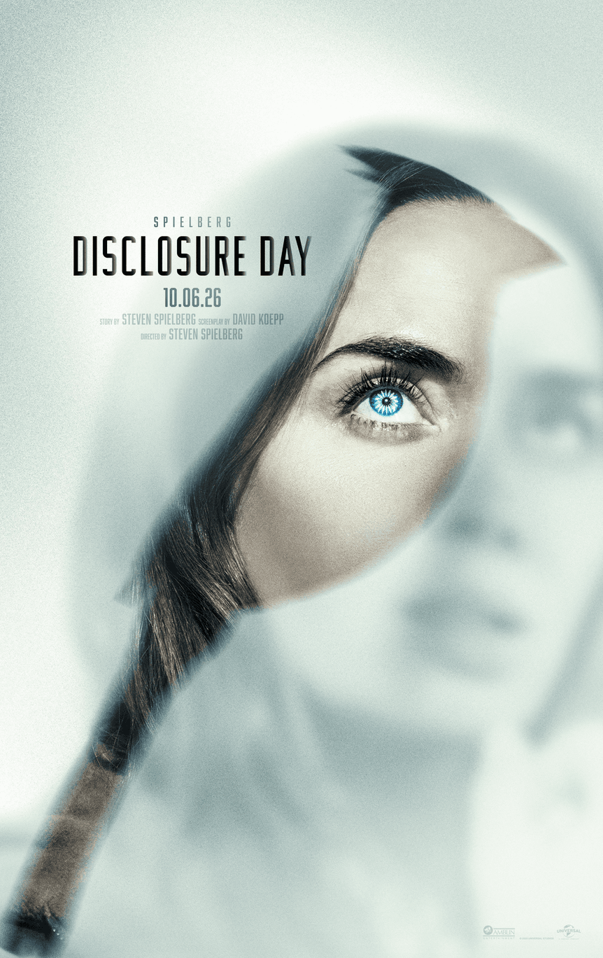 Promotional poster for "Disclosure Day." (Universal Pictures)