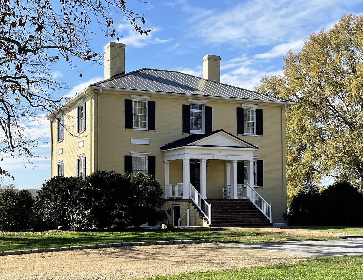 Chericoke, the small country house in Virginia where Braxton died. (<a href="https://commons.wikimedia.org/w/index.php?title=User:User_73324234324&action=edit&redlink=1">User 73324234324</a>/<a href="https://creativecommons.org/licenses/by-sa/4.0/deed.en">CC BY-SA 4.0</a>)
