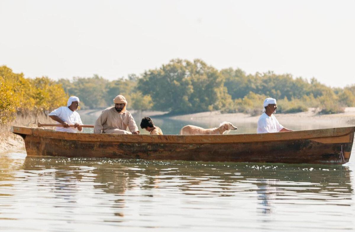 Suhail helps people look for fish, in "Mountain Boy." (GJW+)
