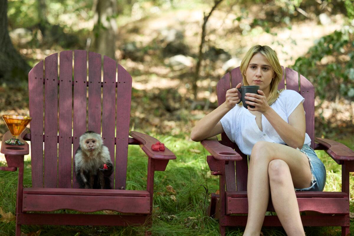 Abby (Maria Bakalova), in "O Horizon." (Great Curve Films)