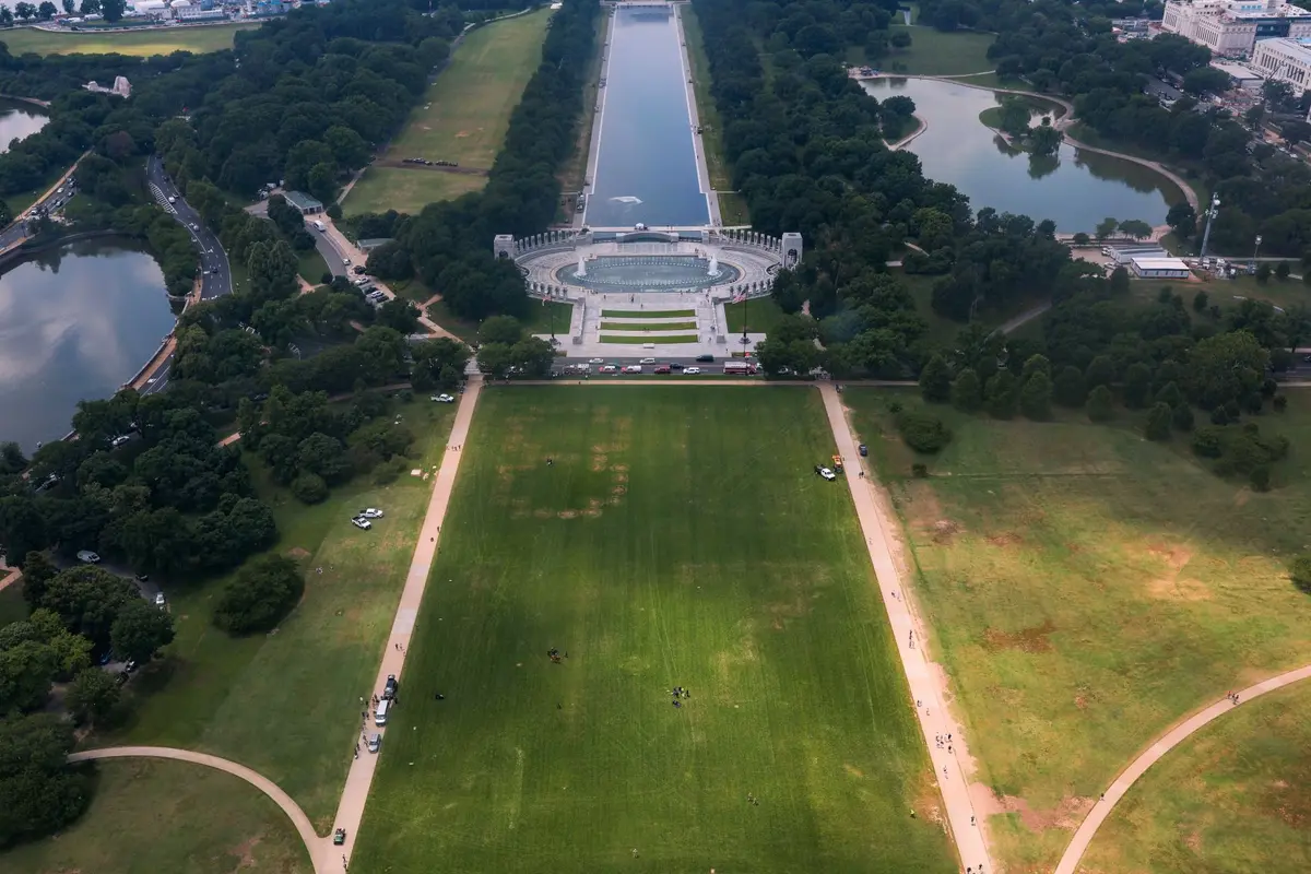 National Mall Vandalized With ‘8647’ Markings Ahead of Independence Celebrations