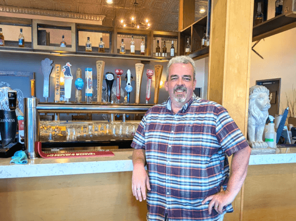 Owner of the Lion Rampant Scottish Pub Bruce Findlay is hosting all-day watch parties at his pub throughout the World Cup. (Paul Rowan Brian/The Epoch Times)