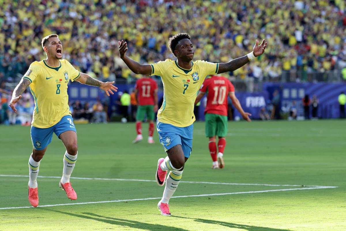 Brazil Rallies for 1–1 Draw Against Morocco in Its World Cup Opener Behind Vinícius Júnior’s Goal