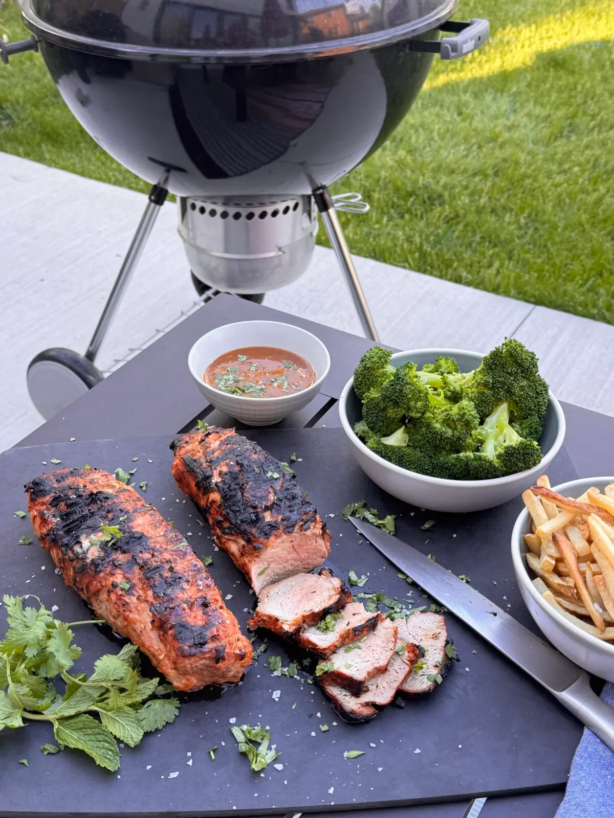 Practice makes perfect when it comes to cooking over charcoal fire. (JeanMarie Brownson/TCA)