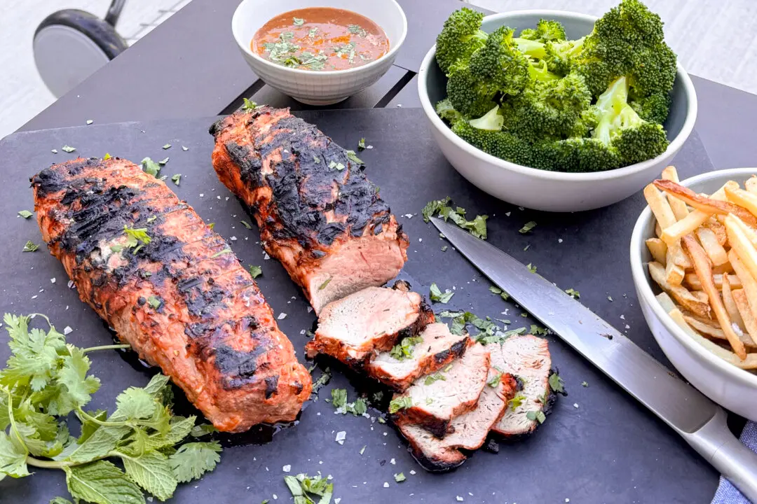 Grilled Ginger and Garlic Tenderloin