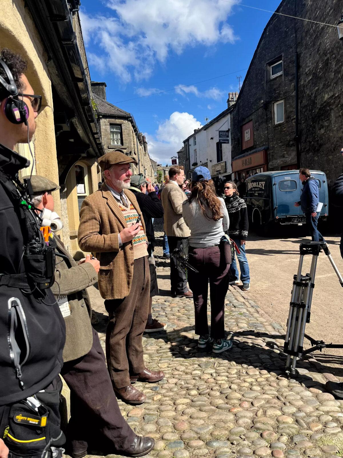 Grassington, North Yorkshire, England, becomes a film set for “All Creatures Great and Small.” (Mary McNamara/Los Angeles Times/TNS)