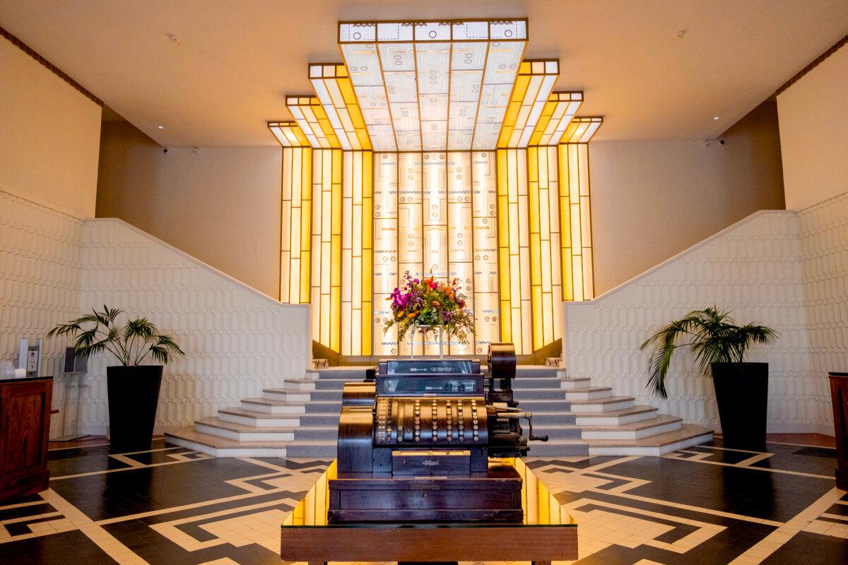 Inside Le Splendid: Art Deco elegance, circa 1928. (Benjamin Myers/TNS)