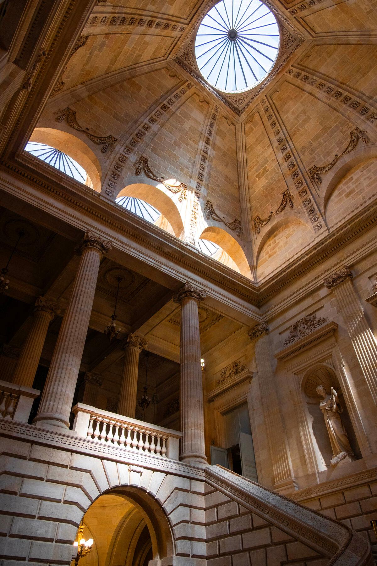 The Grand Theatre, an opera house in Bordeaux, inaugurated 1780. (Benjamin Myers/TNS)