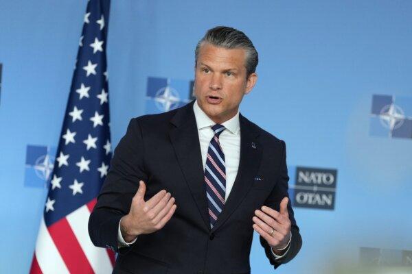NATO Secretary-General, US War Secretary Deliver Remarks at NATO Defense Ministers Meeting