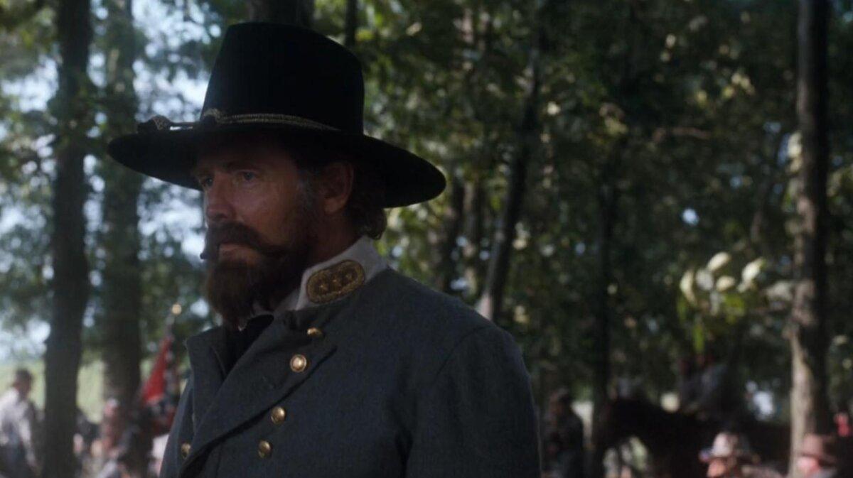 Brig. Gen. Lewis Armistead (Richard Jordan), in "Gettysburg." (New Line Cinema)