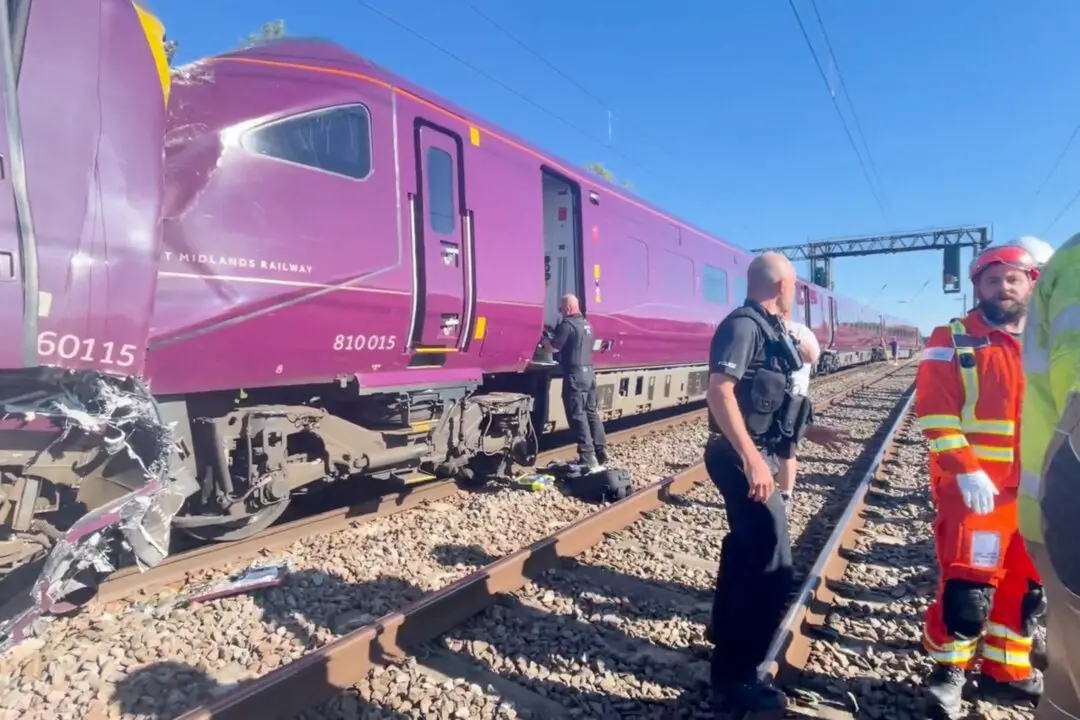 One Killed and Several Injured in Train Collision North of London, Police Say