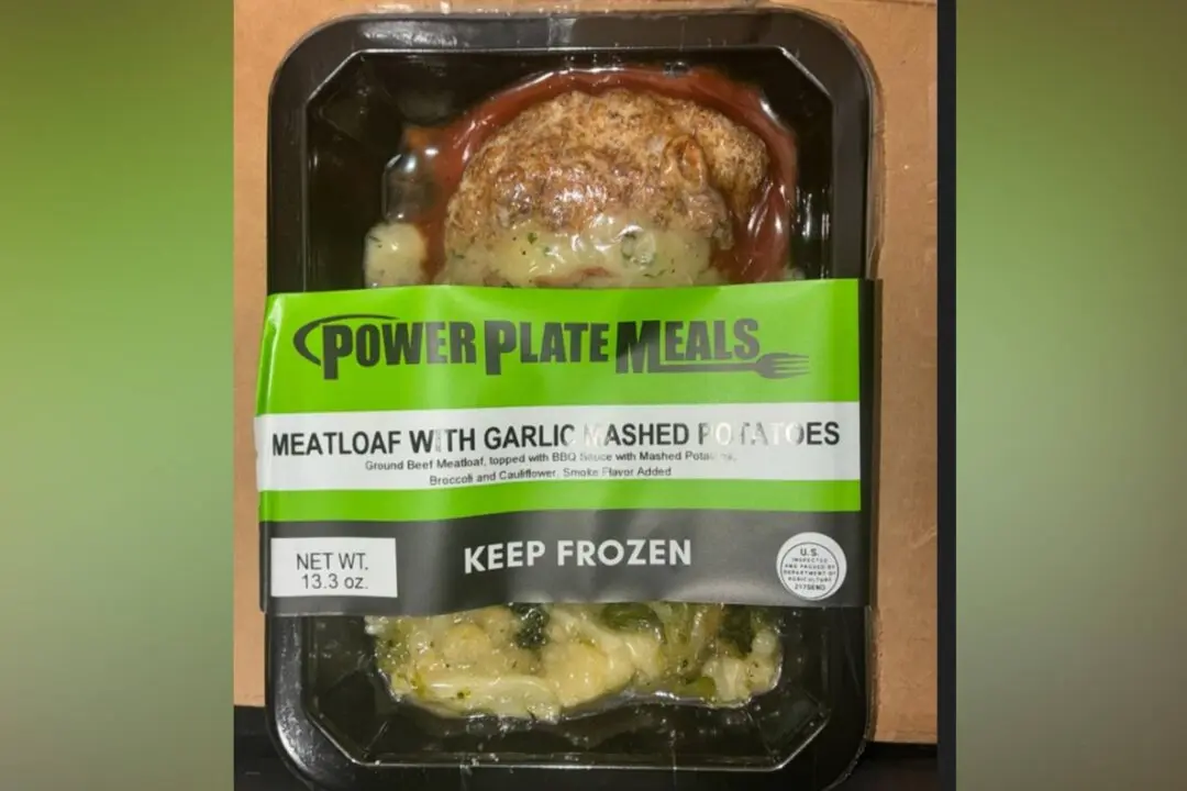 Nearly 5,800 Pounds of Frozen Meatloaf Recalled in 3 States