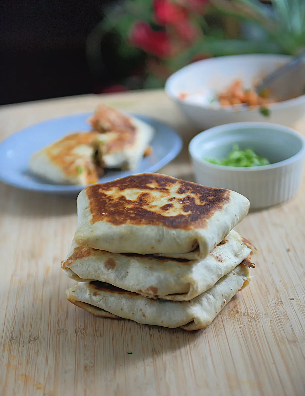 Pan-fried Buffalo chickpea wraps make for a quick and nutritious lunch or dinner. (Gretchen McKay/Pittsburgh Post-Gazette/TNS)