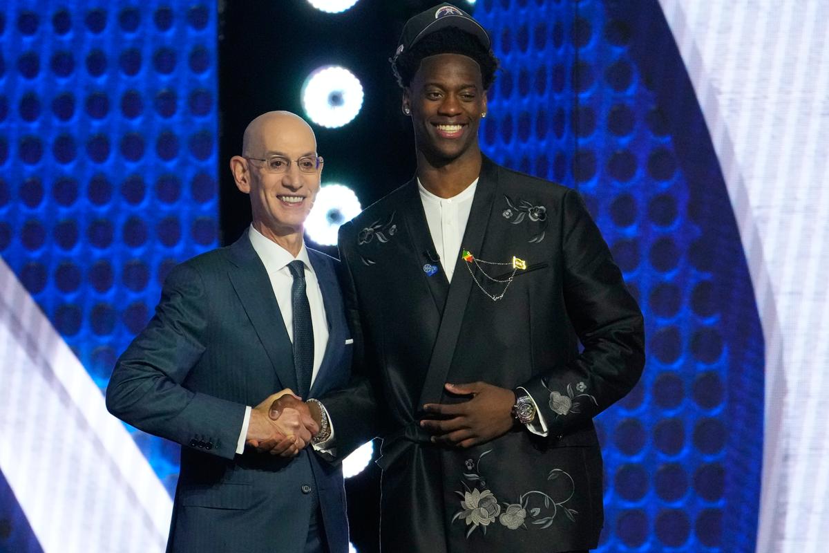AJ Dybantsa Is No. 1 Pick on NBA Draft Night for Freshman Stars and Michigan’s Champions