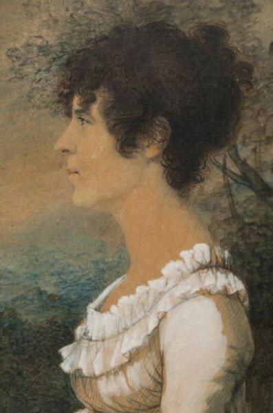 A portrait of Sophonisba Angusciola Peale, 1805, by Charles Willson Peale. (Public Domain)